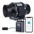 INKBIRD 6-inch smart inline duct fan with WiFi controller