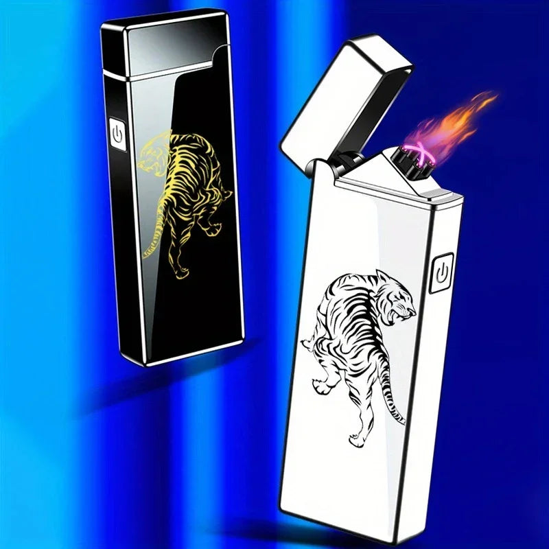 Rechargeable Plasma Arc Lighter – Windproof USB Flameless Torch
