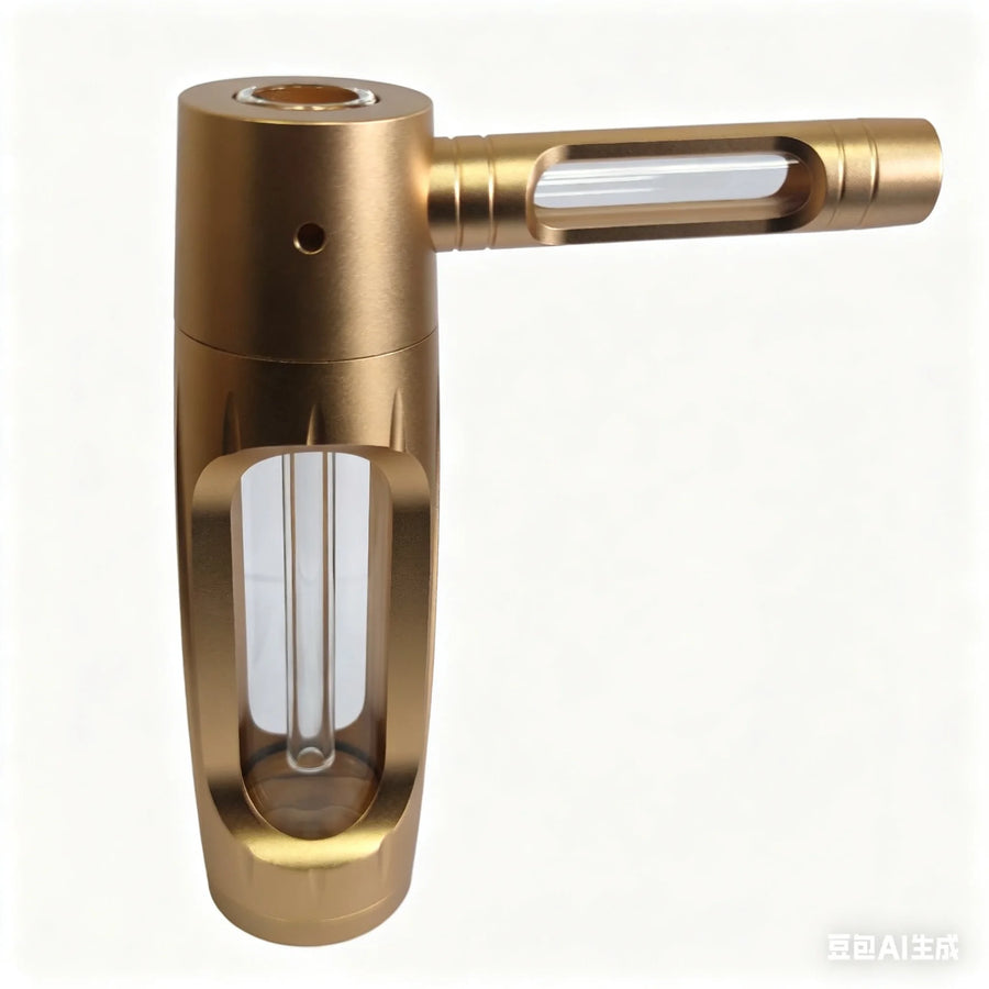 6 inch water pipe in silver finish