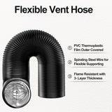 PVC-coated aluminium ducting available in 2m, 3m, 5m and 10m lengths