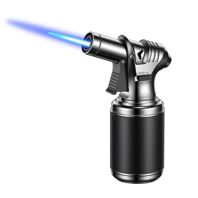 Large Capacity Spray Gun Lighter | Windproof Refillable Jet Flame Torch