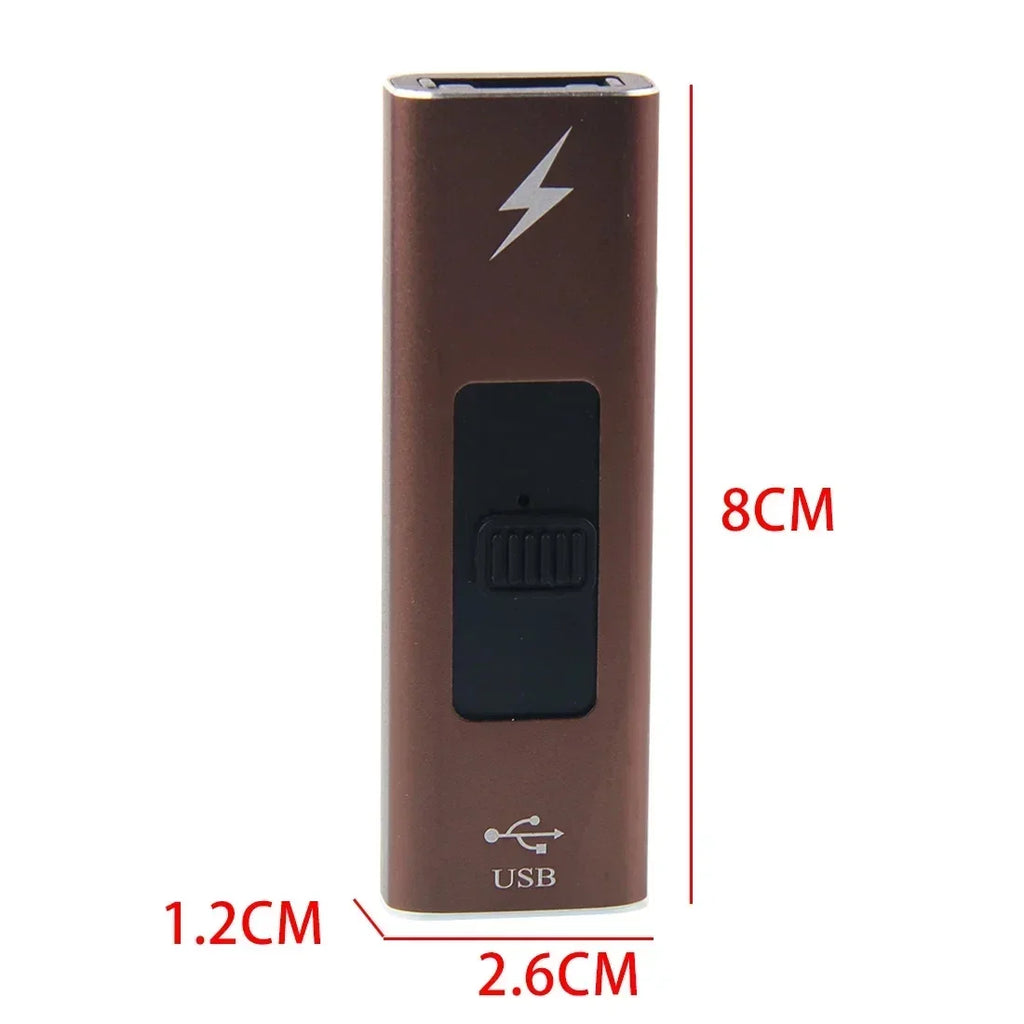Plasma USB Pulse Arc Lighter — Windproof, Flameless, Rechargeable