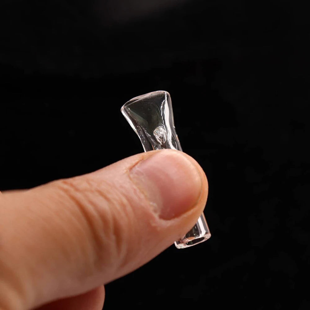🌿 10-Piece Reusable Glass Mouthpiece Set — Stylish & Eco-Friendly Filters