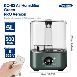 Kinscoter 5L ultrasonic air humidifier