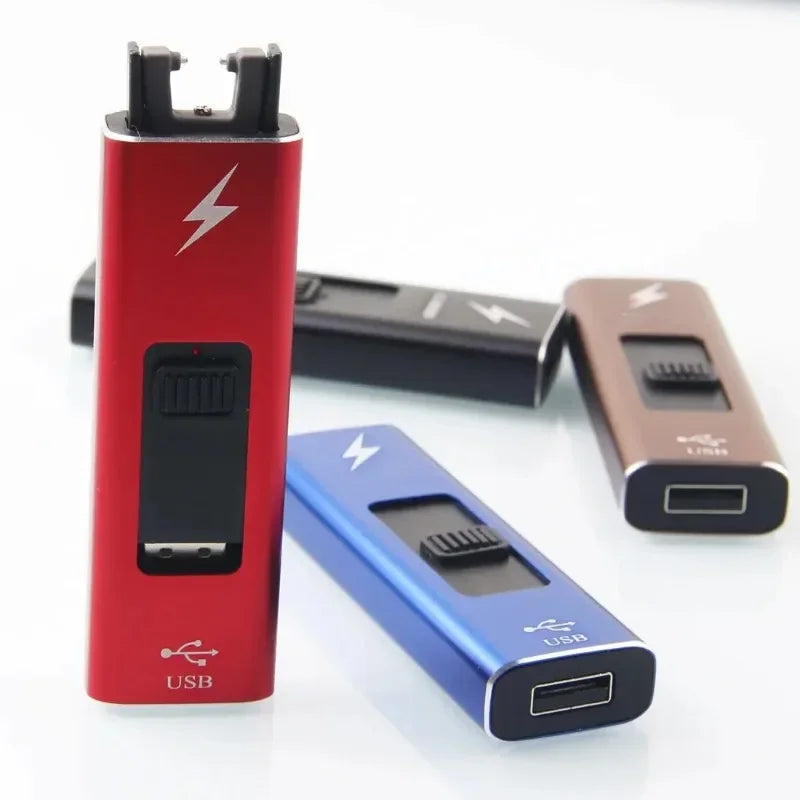 Plasma USB Pulse Arc Lighter — Windproof, Flameless, Rechargeable