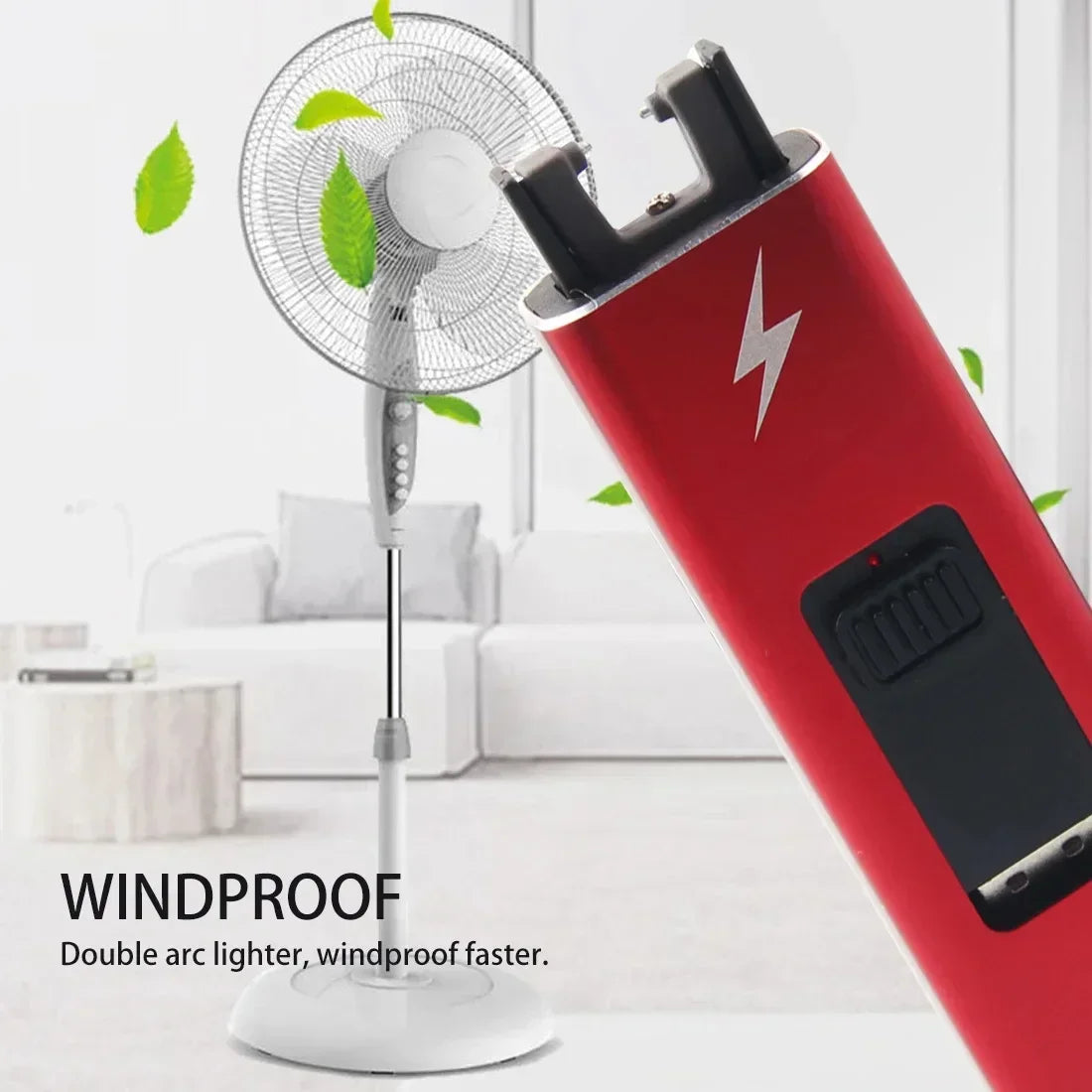 Plasma USB Pulse Arc Lighter — Windproof, Flameless, Rechargeable