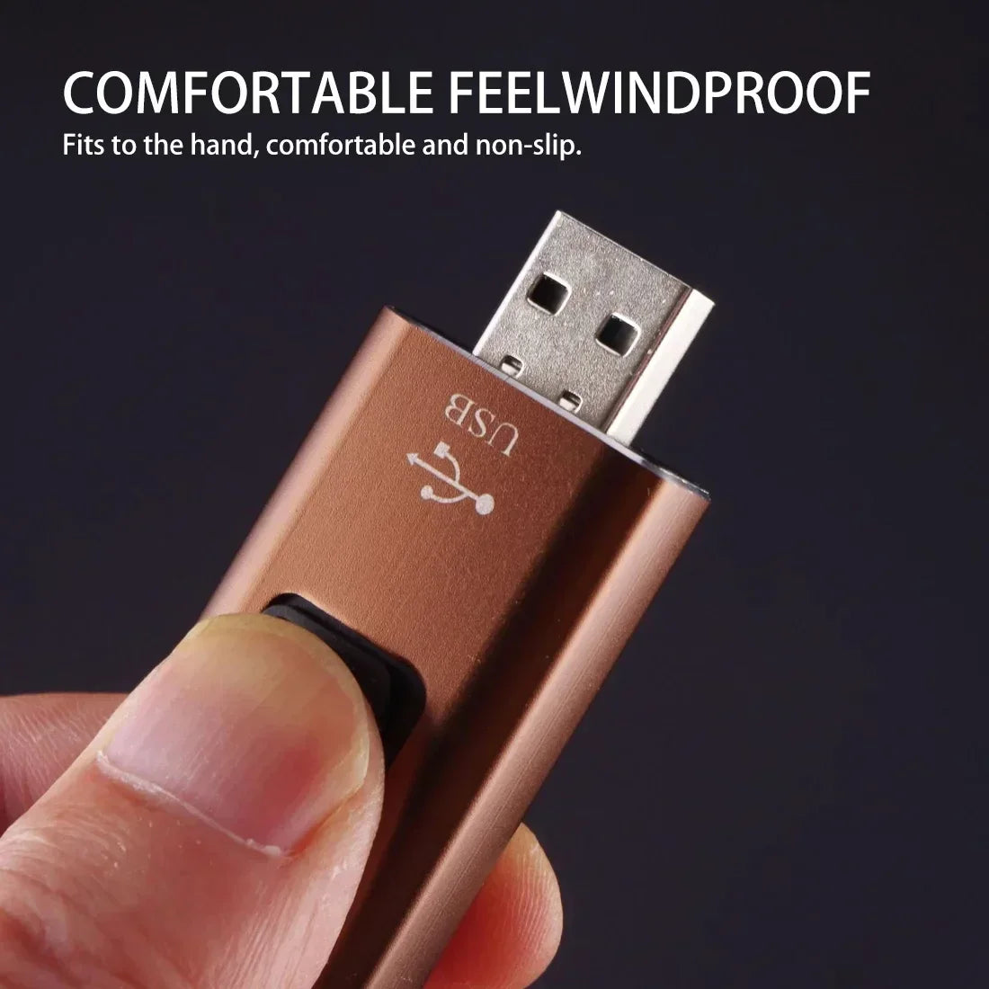 Plasma USB Pulse Arc Lighter — Windproof, Flameless, Rechargeable