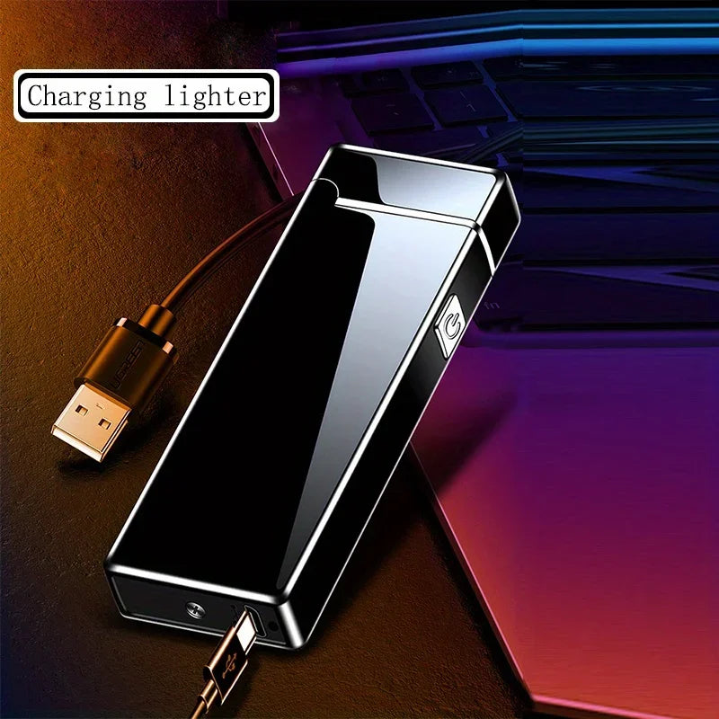 Rechargeable Plasma Arc Lighter – Windproof USB Flameless Torch