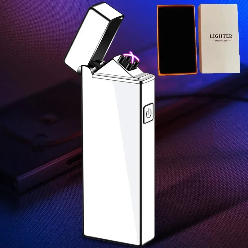 Rechargeable Plasma Arc Lighter – Windproof USB Flameless Torch