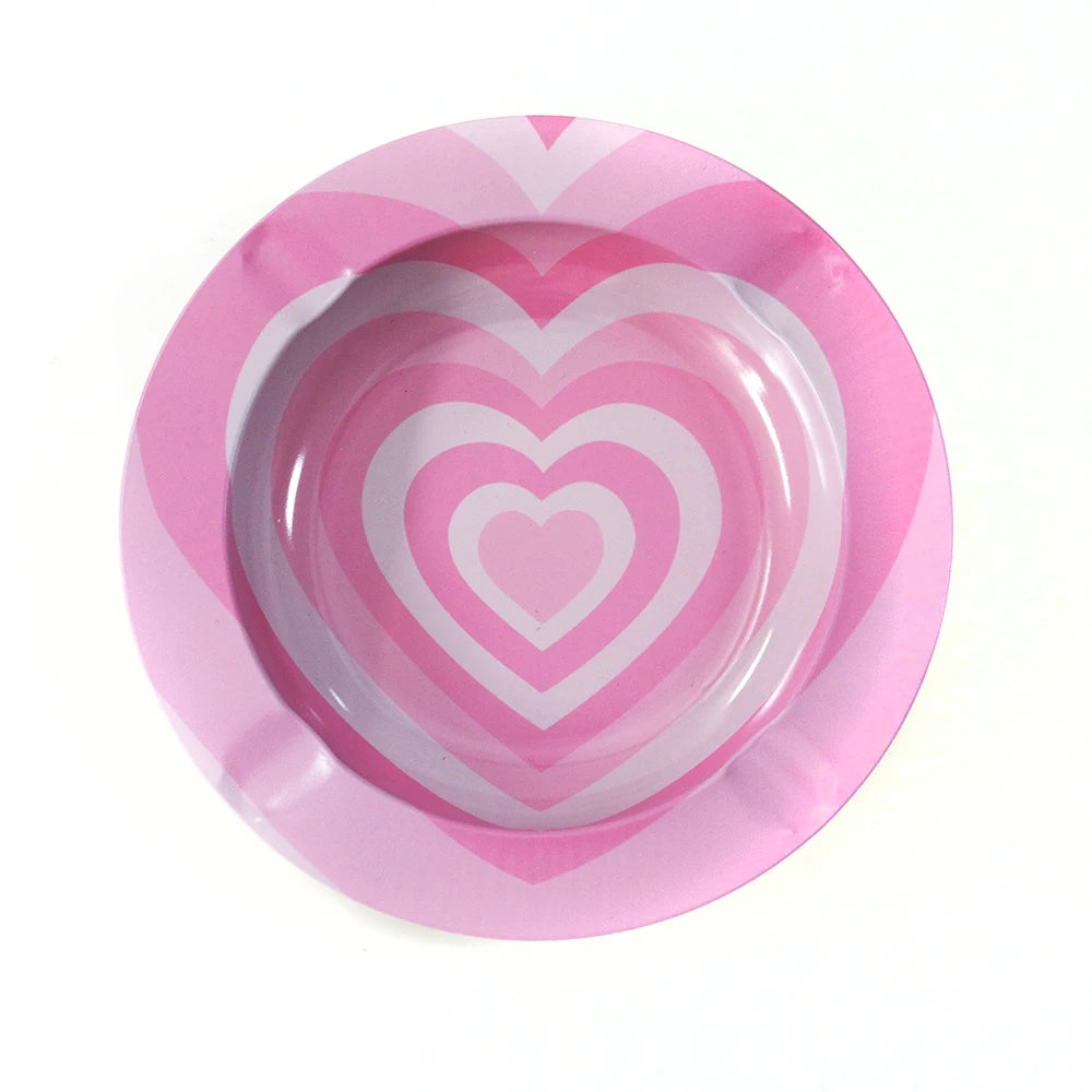 Round Ashtray & Rolling Tray