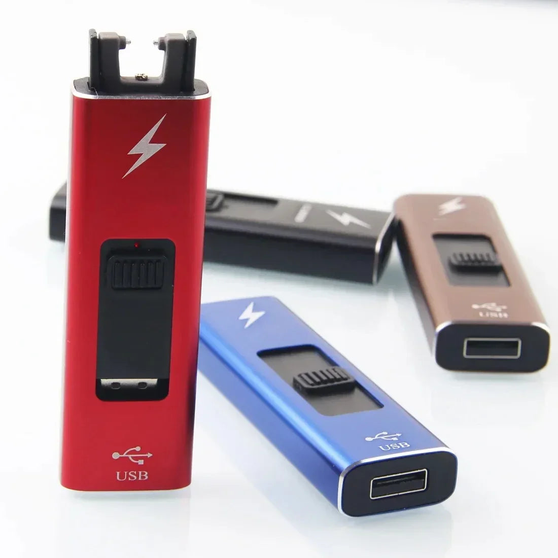 Plasma USB Pulse Arc Lighter — Windproof, Flameless, Rechargeable