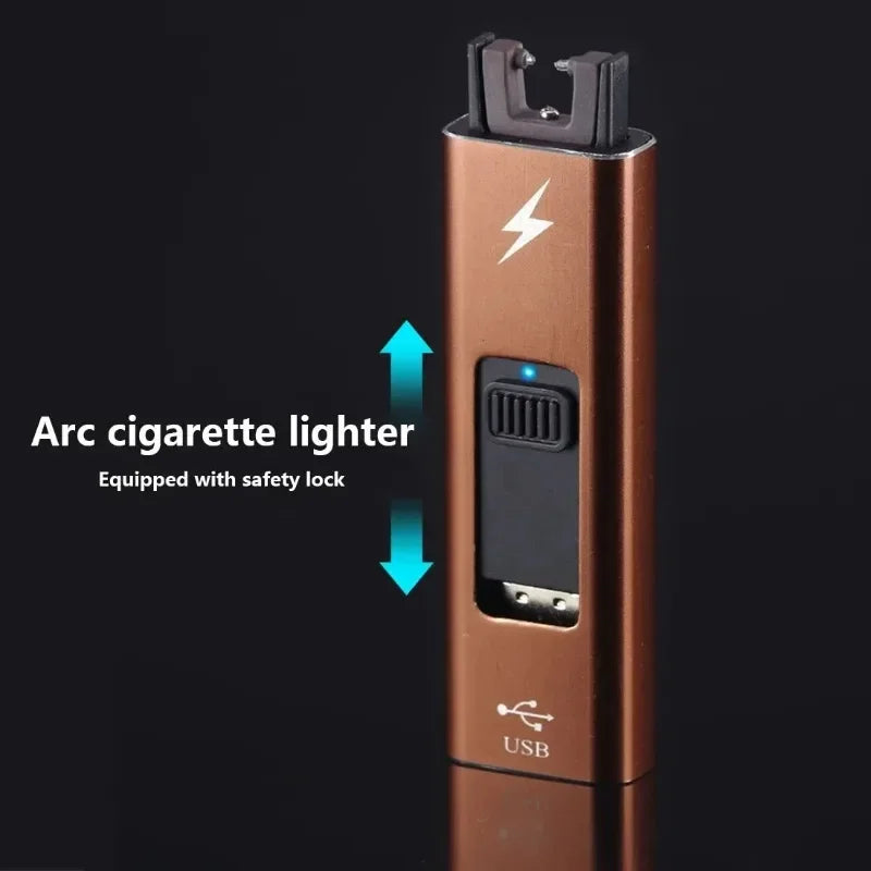 Plasma USB Pulse Arc Lighter — Windproof, Flameless, Rechargeable