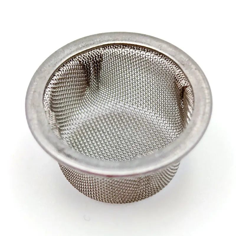 Domed Rimmed Mesh Smoking Pipe Screen – Premium Stainless Steel & Brass Filter