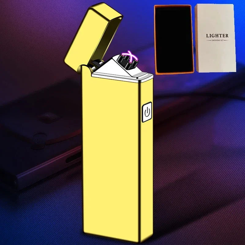 Rechargeable Plasma Arc Lighter – Windproof USB Flameless Torch