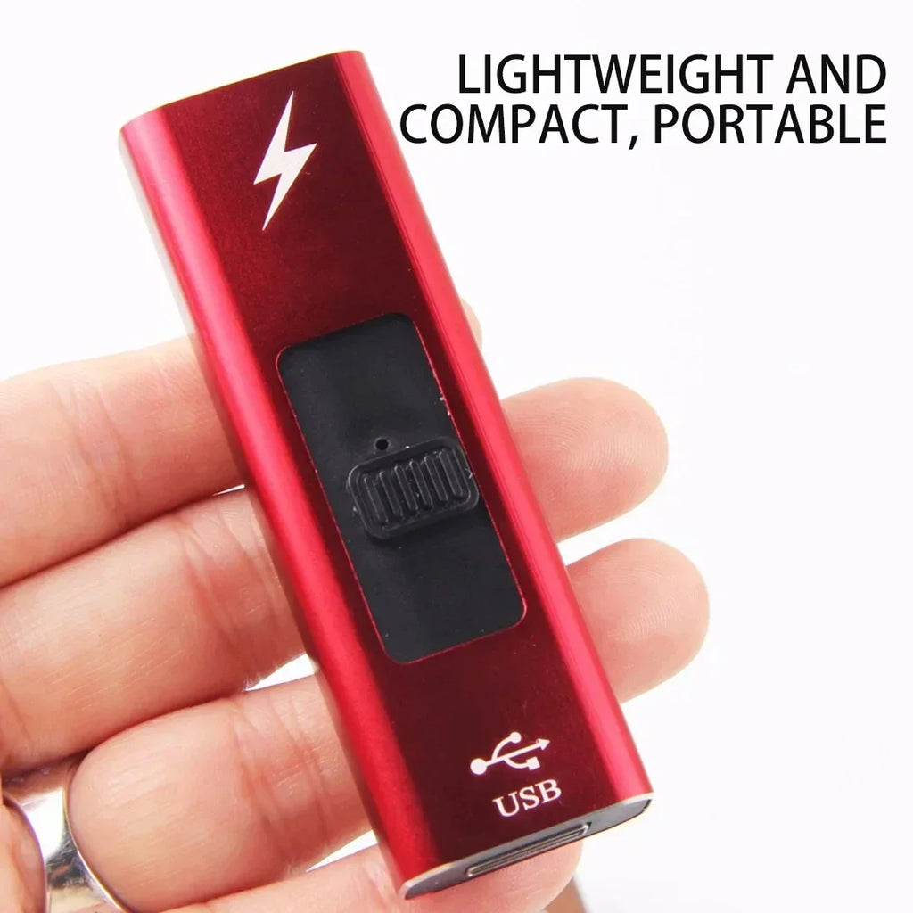 Plasma USB Pulse Arc Lighter — Windproof, Flameless, Rechargeable