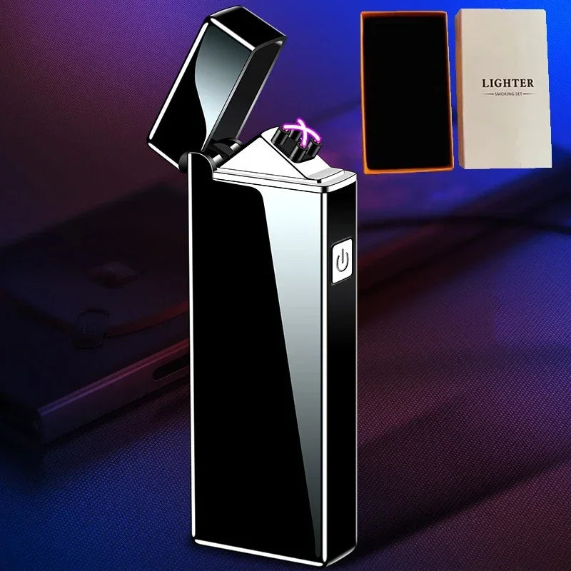Rechargeable Plasma Arc Lighter – Windproof USB Flameless Torch