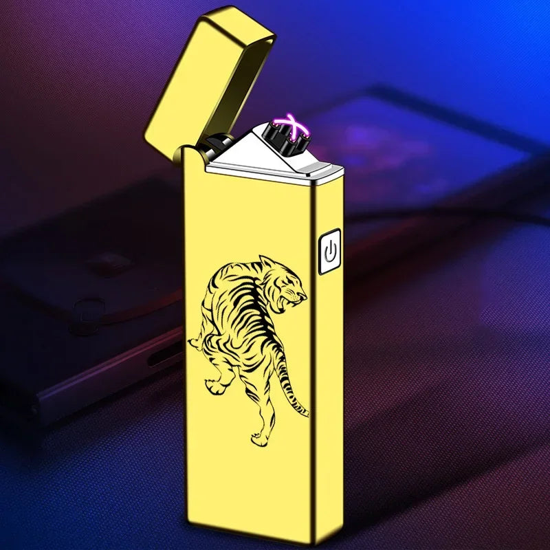 Rechargeable Plasma Arc Lighter – Windproof USB Flameless Torch