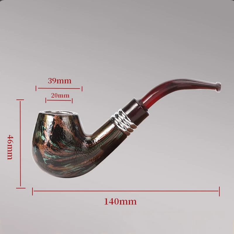 Wood Bent Smoking Pipe — Built for Style & Function