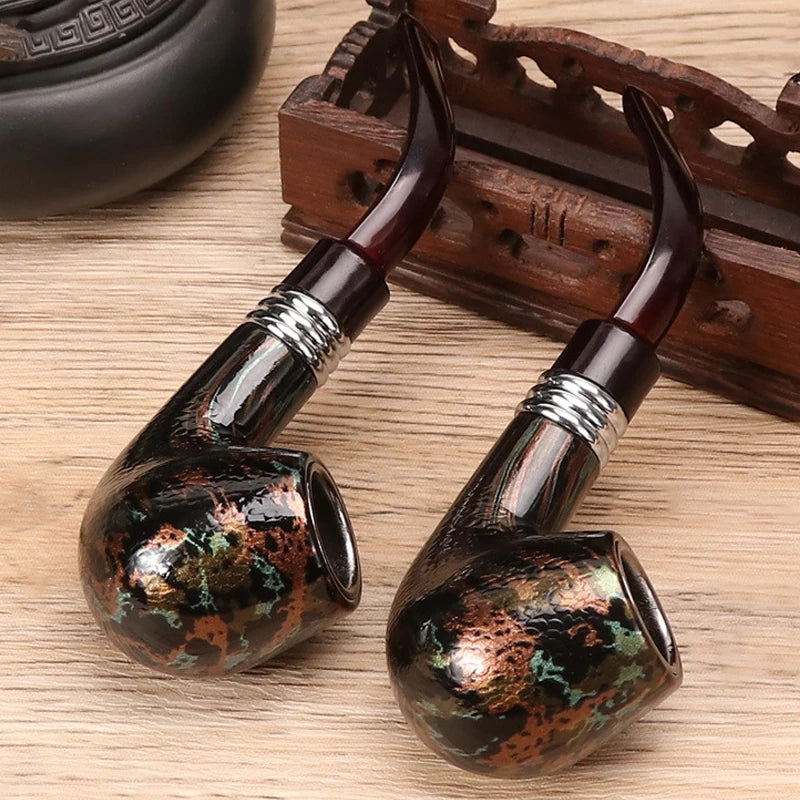 Wood Bent Smoking Pipe — Built for Style & Function