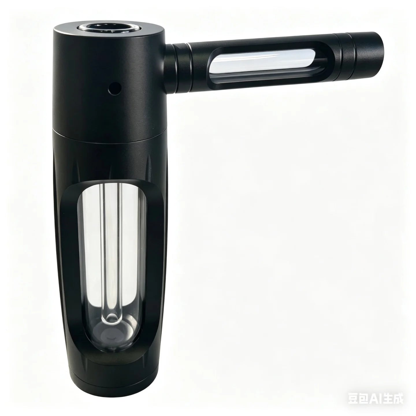6" Metal Aluminum Glass Water Pipe – Compact & Portable