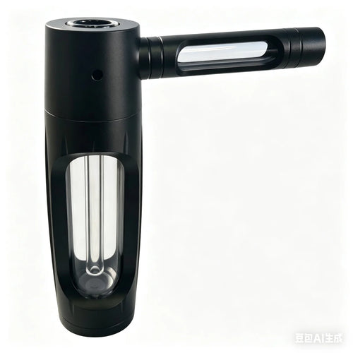6" Metal Aluminum Glass Water Pipe – Compact & Portable