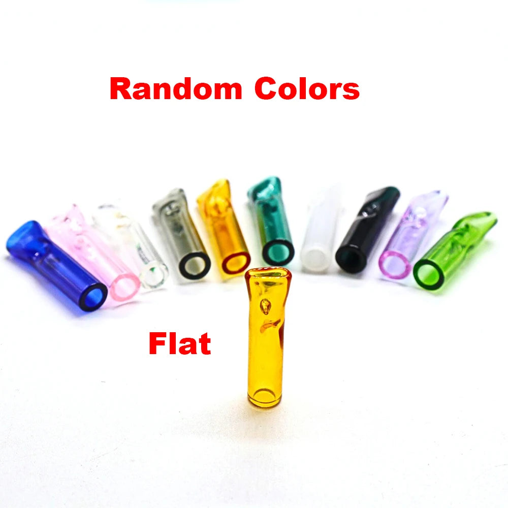 🌿 10-Piece Reusable Glass Mouthpiece Set — Stylish & Eco-Friendly Filters