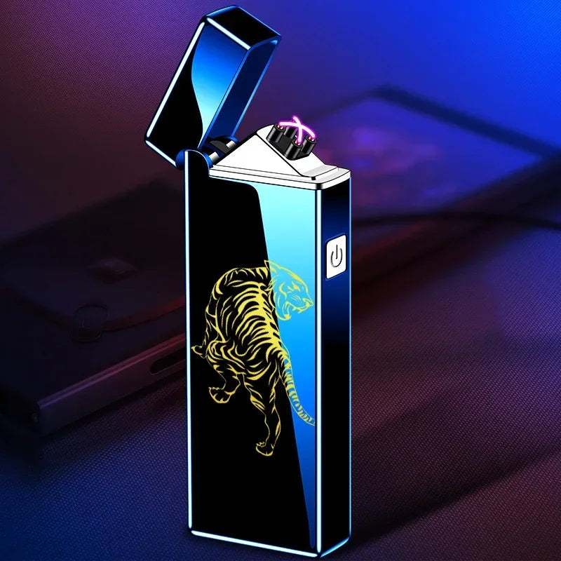 Rechargeable Plasma Arc Lighter – Windproof USB Flameless Torch