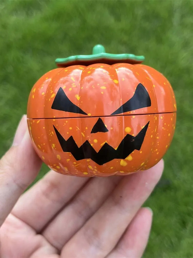 🎃 Portable Festive Halloween Pumpkin Grinder — Spice Up Your Sessions