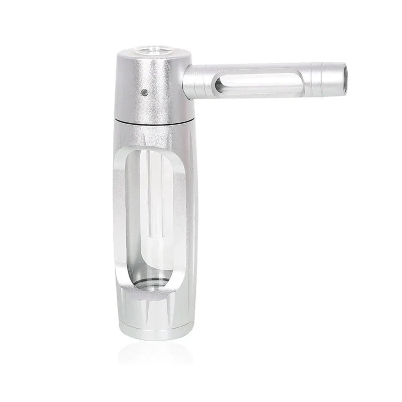 6" Metal Aluminum Glass Water Pipe – Compact & Portable