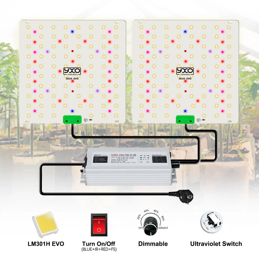 85W LM301H EVO LED grow light panel for indoor grow tents