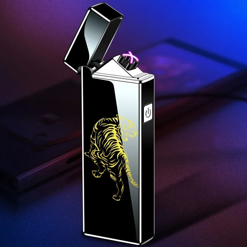 Rechargeable Plasma Arc Lighter – Windproof USB Flameless Torch