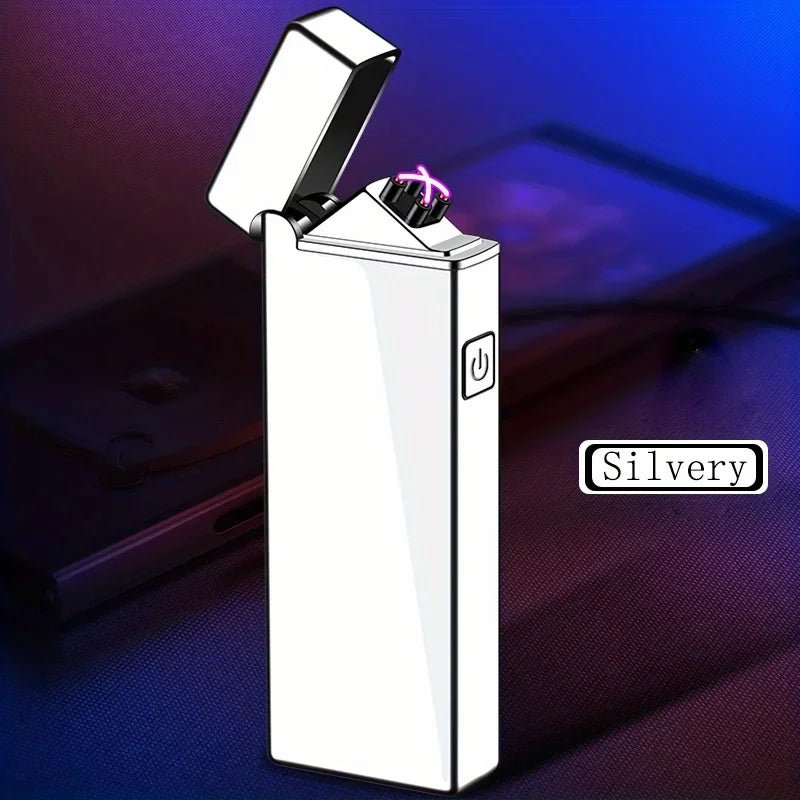 Rechargeable Plasma Arc Lighter – Windproof USB Flameless Torch