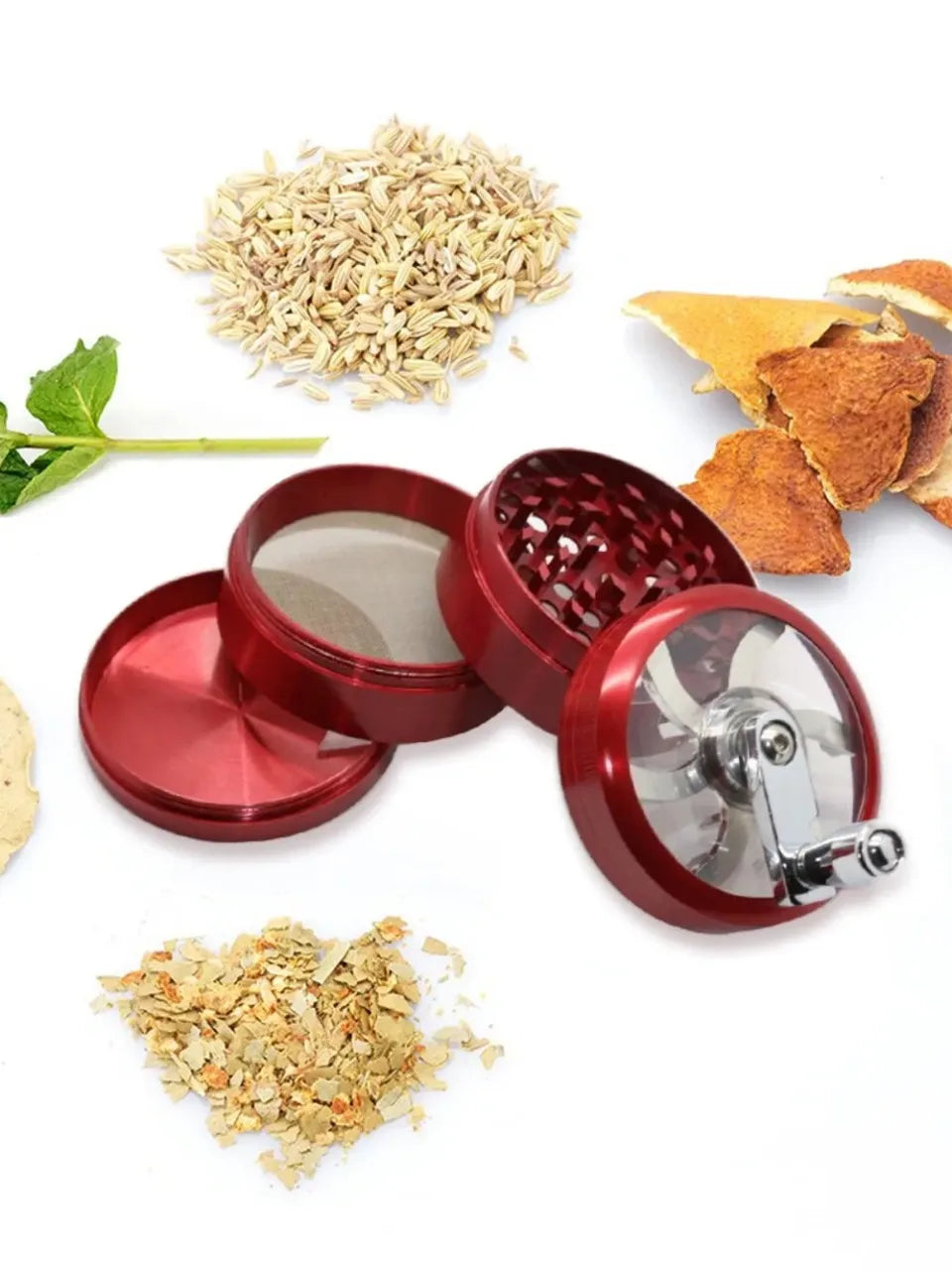 Herb Connect Hand-Cranked Herbal Grinder