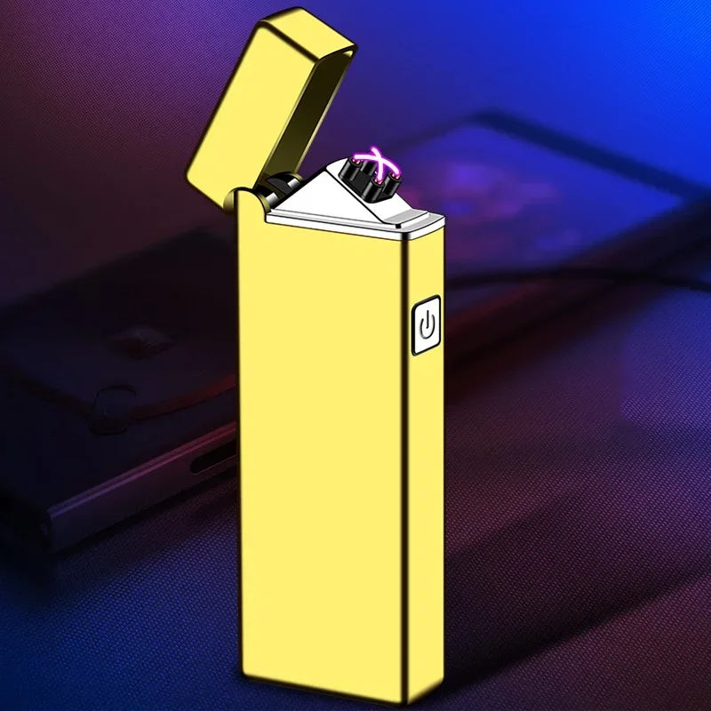 Rechargeable Plasma Arc Lighter – Windproof USB Flameless Torch